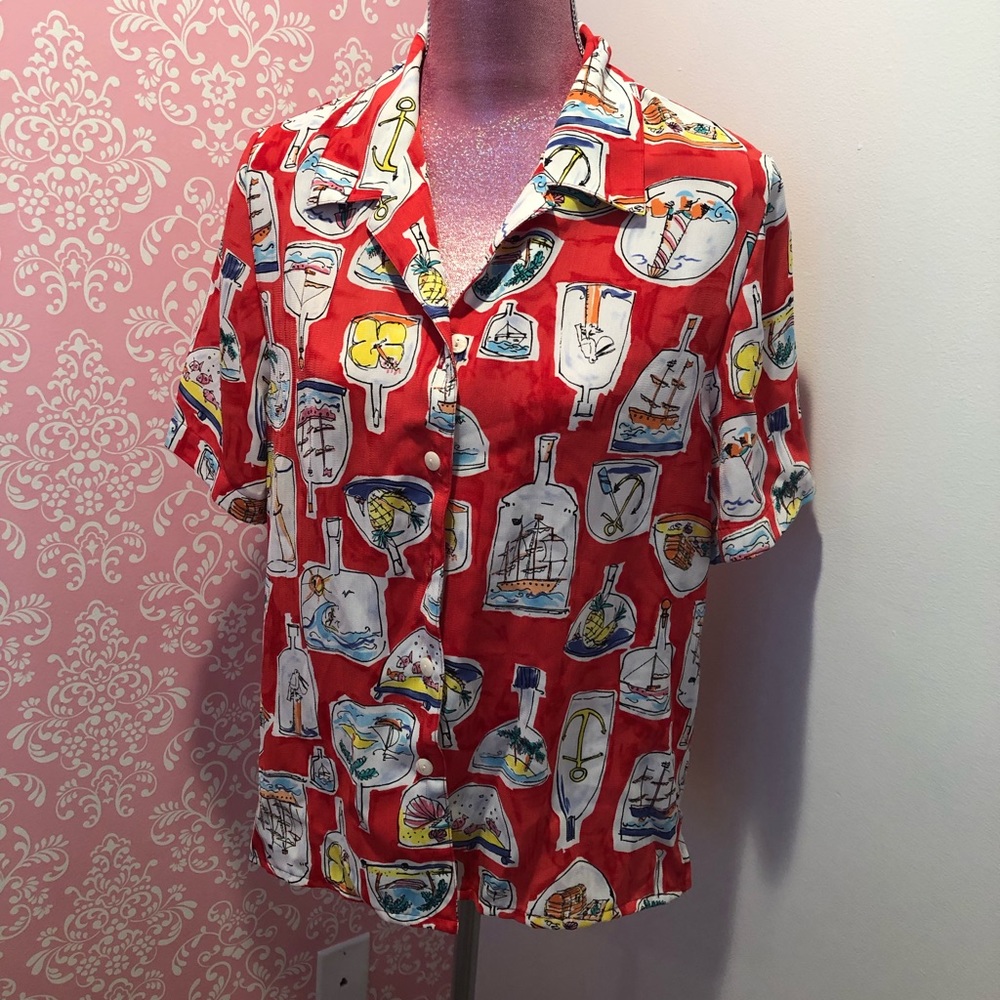 Hawaiian button up